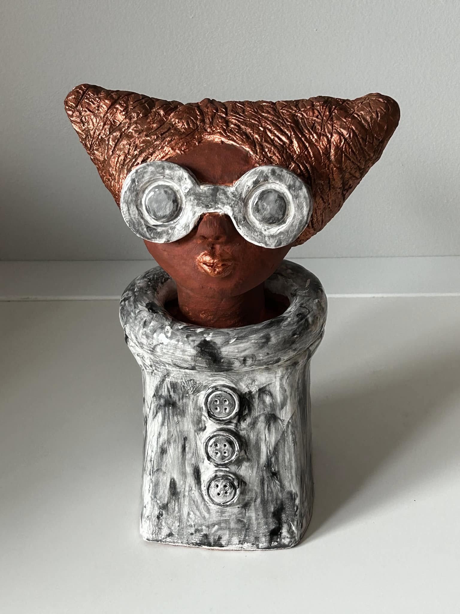 Sculpture Buste céleste - Création Lyze