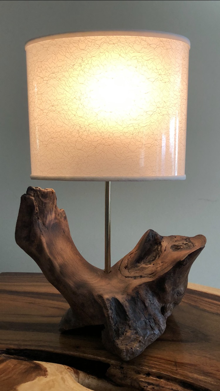 Lampe sculpturale Clairière Nocturne - Création Lyze