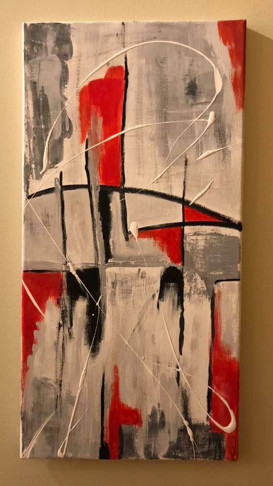 Peinture Fil d'Ariane - Création Lyze
